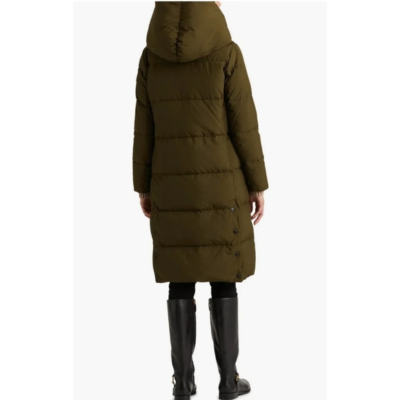 Ralph Lauren Pillow Hood Longline Down & Feather Jacket Size XXL - Picture 10 of 10